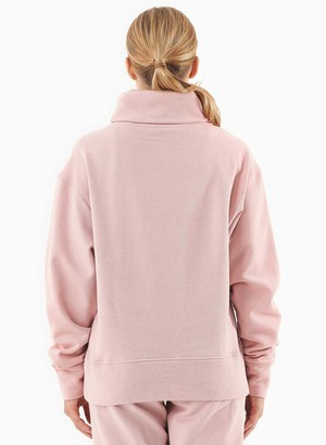 Sweater Turtleneck Organic Cotton Pink from Shop Like You Give a Damn