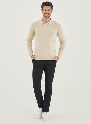 Polo Long Sleeves Organic Cotton Cream from Shop Like You Give a Damn