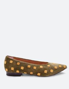 Flats Coccinelle Green via Shop Like You Give a Damn