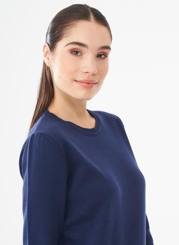 Sweater Navy Blue from Shop Like You Give a Damn