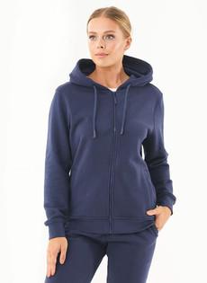 Soft Touch Zip Hoodie Navy via Shop Like You Give a Damn