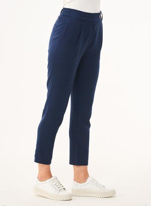 Chino Pants Cropped Navy from Shop Like You Give a Damn