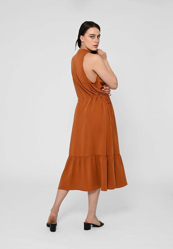 Maxi Dress Ramaria Dark Amber from Shop Like You Give a Damn