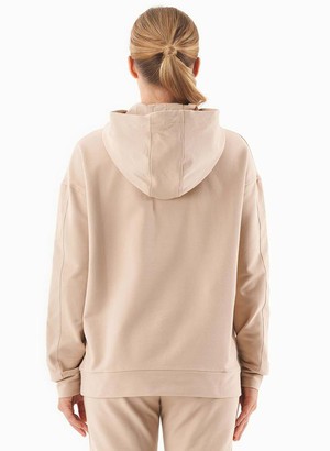 Sweat Hoodie Organic Cotton Beige from Shop Like You Give a Damn