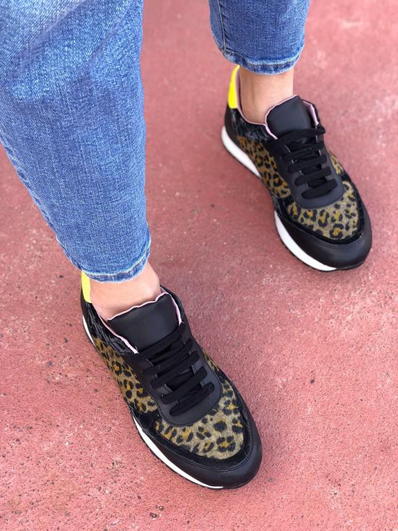 Sneakers Urban Leopard Black from Shop Like You Give a Damn