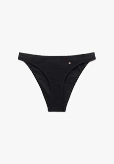 Bikini Slip Lavatera Black Structure via Shop Like You Give a Damn