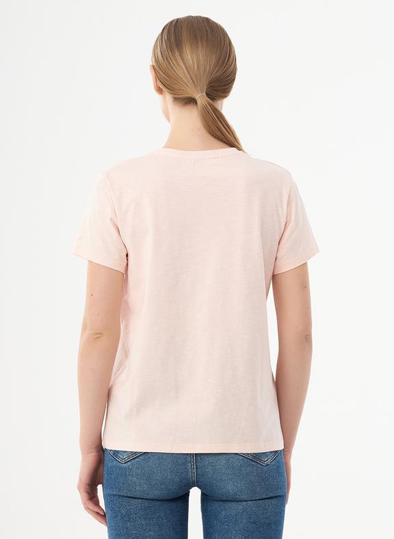 Basic T-Shirt Organic Cotton Light Pink from Shop Like You Give a Damn