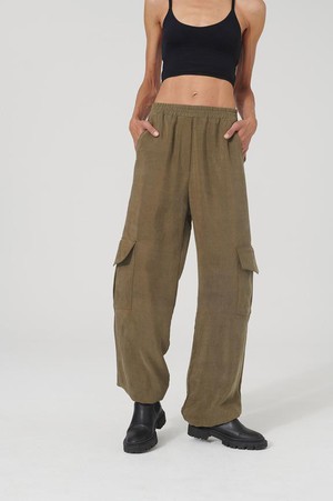 Trousers Hedie Green from Shop Like You Give a Damn