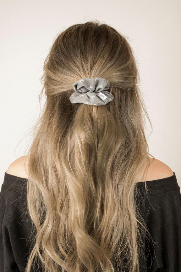 Scrunchie Aurora Lunisolar Gray from Shop Like You Give a Damn