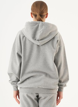 Sweat Cardigan Jale Light Grey from Shop Like You Give a Damn