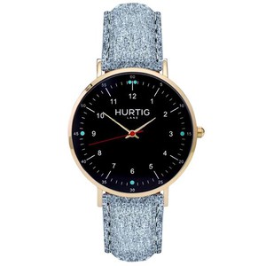 Watch Moderna Suede Gold Black & Mustard Yellow from Shop Like You Give a Damn