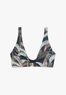 Bikini Top Lobelia Botanical Garden Dark via Shop Like You Give a Damn