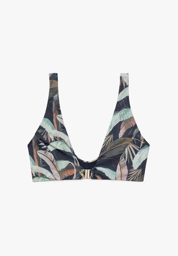 Bikini Top Lobelia Botanical Garden Dark from Shop Like You Give a Damn