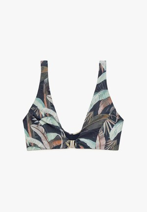 Bikini Top Lobelia Botanical Garden Dark from Shop Like You Give a Damn