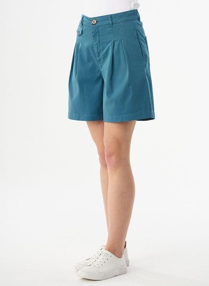 Organic Cotton Shorts Petrol Blue from Shop Like You Give a Damn