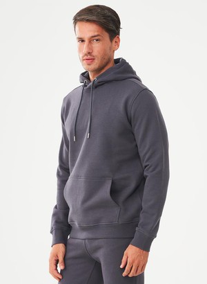 Hoodie Organic Cotton Asphalt from Shop Like You Give a Damn