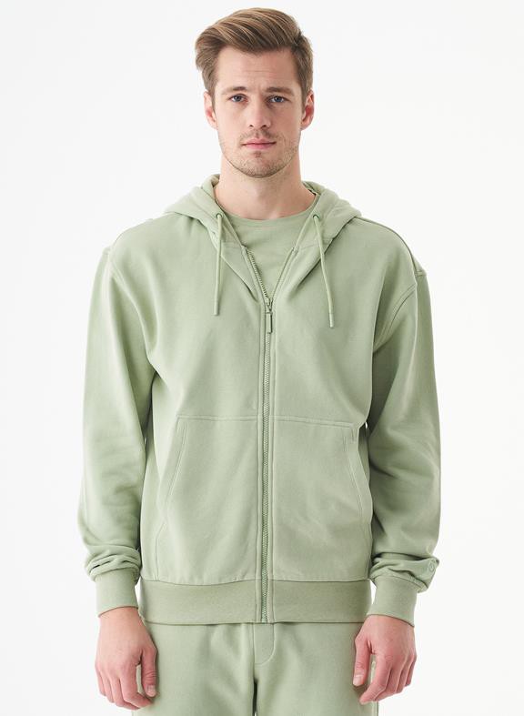 Unisex Zip Up Hoodie Junda Sage from Shop Like You Give a Damn