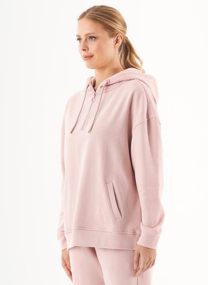 Sweat Hoodie Organic Cotton Dusty Pink from Shop Like You Give a Damn