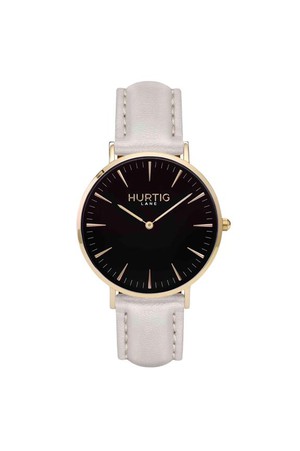 Mykonos Watch Gold, Black & Cloud from Shop Like You Give a Damn