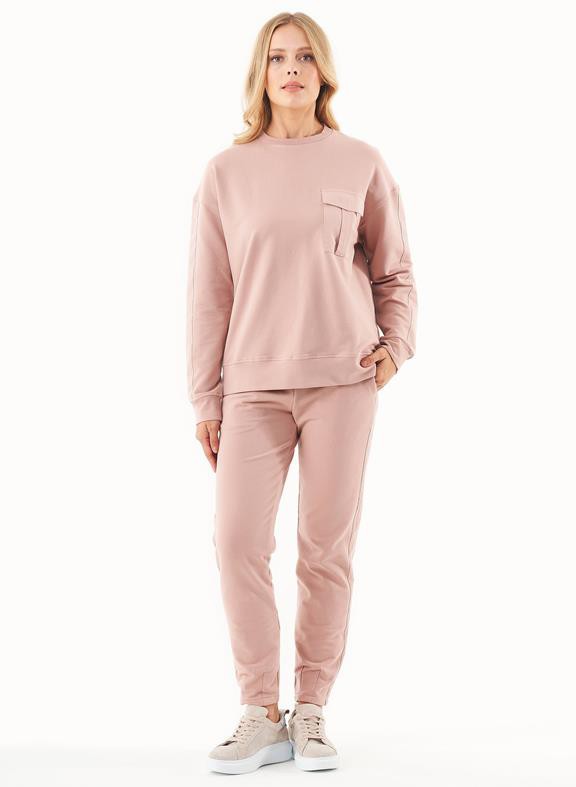 Jogging Pants Organic Cotton Misty Rose from Shop Like You Give a Damn