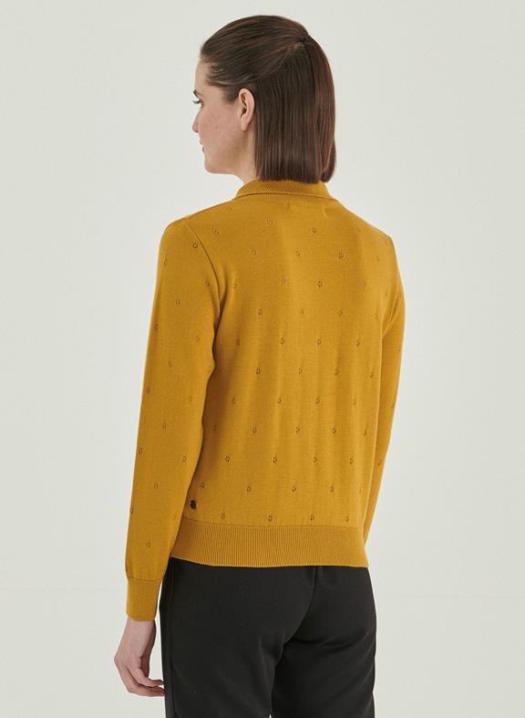 Sweater With Collar Yellow from Shop Like You Give a Damn