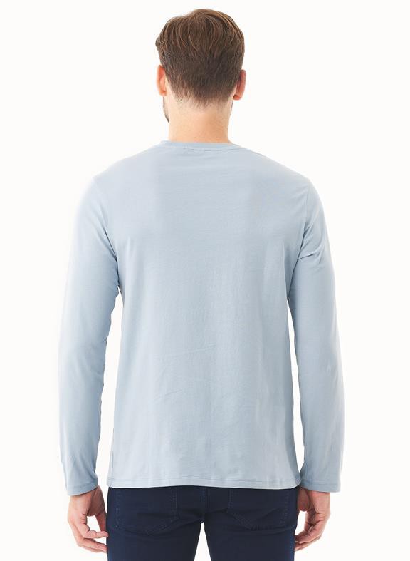 Long Sleeve Shirt Dusty Blue from Shop Like You Give a Damn