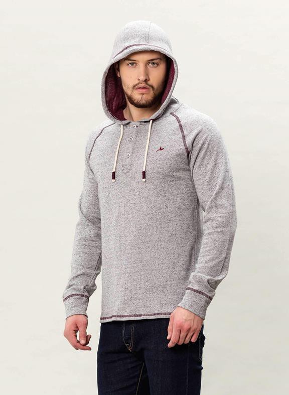 Hoodie Buttons Gray from Shop Like You Give a Damn