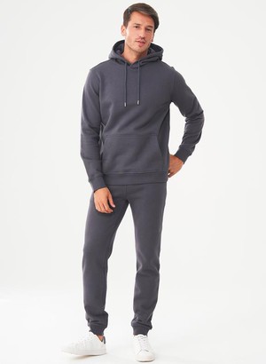 Hoodie Organic Cotton Asphalt from Shop Like You Give a Damn