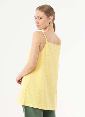 Top Organic Cotton Structure Yellow from Shop Like You Give a Damn
