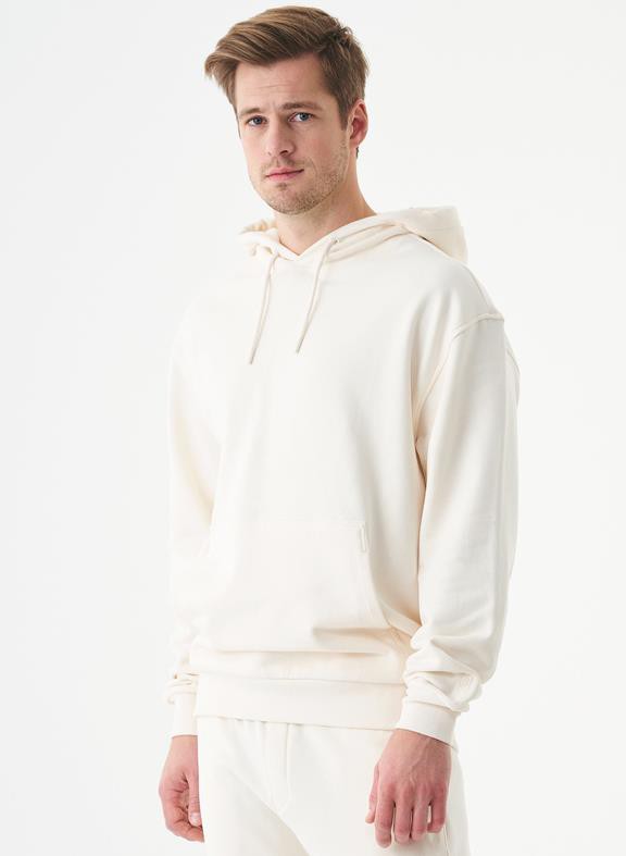 Unisex Hoodie Organic Cotton Halki White from Shop Like You Give a Damn