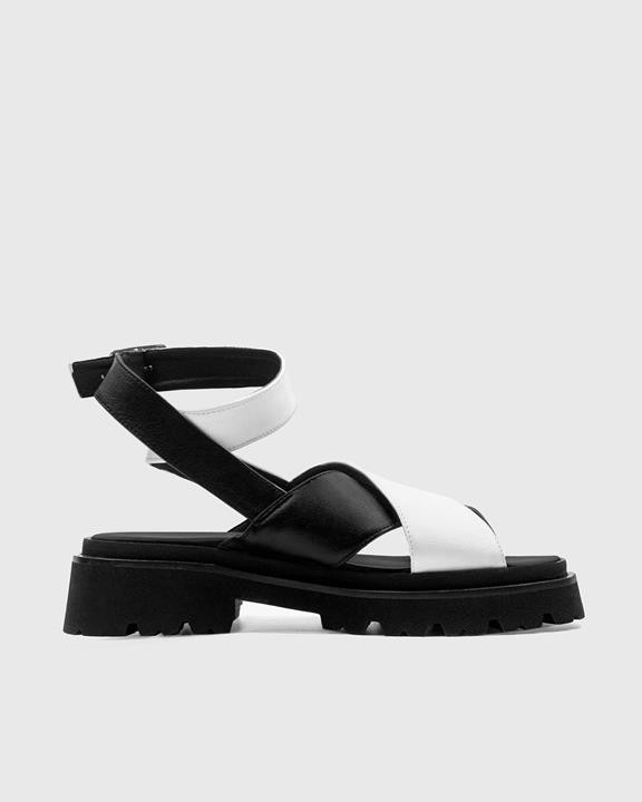 Medley Sandals Black White from Shop Like You Give a Damn