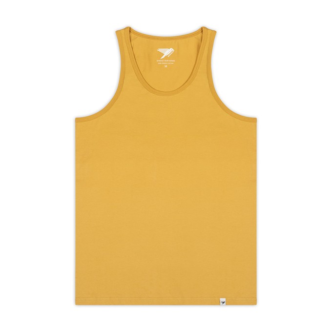 ray organic cotton vest from Silverstick