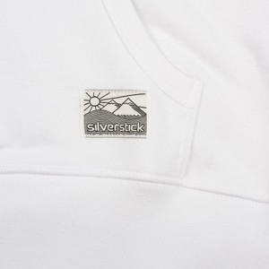 logo organic cotton hoodie from Silverstick