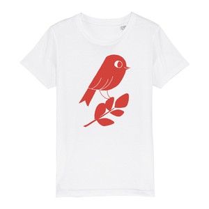 matt sewell red bird organic tee from Silverstick