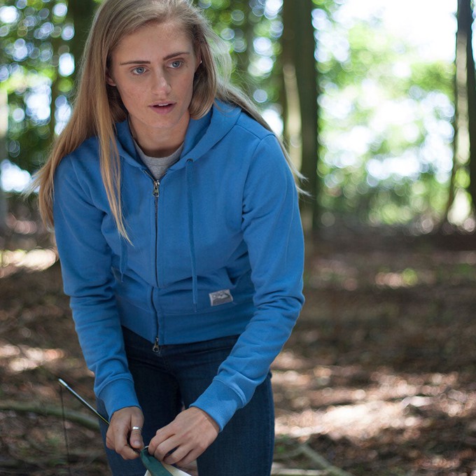 agnes organic cotton zip hoodie from Silverstick