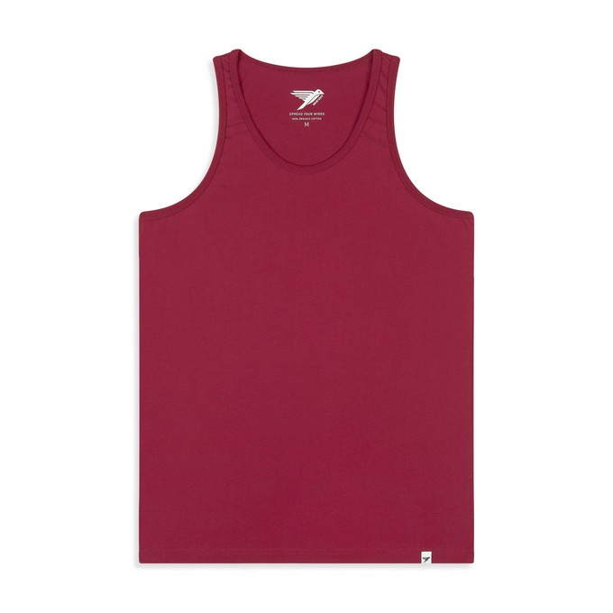 ray organic cotton vest from Silverstick