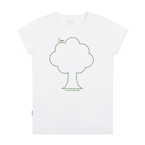 cut out tree organic cotton tee from Silverstick