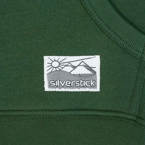 logo organic cotton hoodie from Silverstick