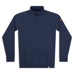 nevis organic cotton quarter zip from Silverstick