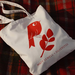 matt sewell organic cotton tote bag from Silverstick