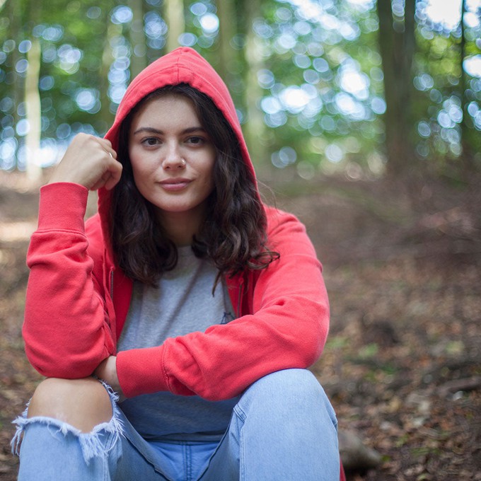 agnes organic cotton zip hoodie from Silverstick