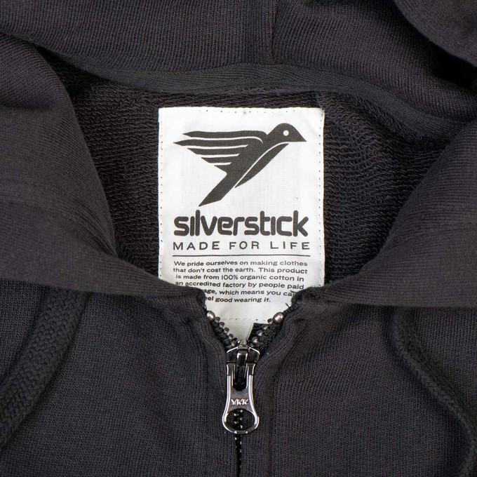 tobias organic cotton zip hoodie from Silverstick