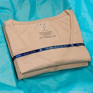 Basic T-shirt Invisible Deep V-neck Men | 2-pack from SKOT