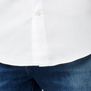 Shirt - Slim Fit - Circular White from SKOT