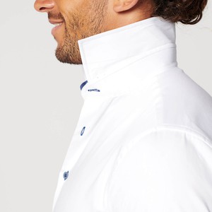 Shirt - Slim Fit - Circular White Contrast from SKOT