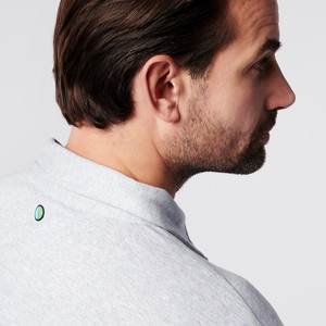Longsleeve Polo - Grey Melange from SKOT