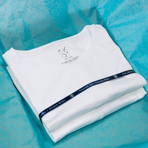 T-shirt White Round Neck Men | 2-pack | Slim Fit from SKOT