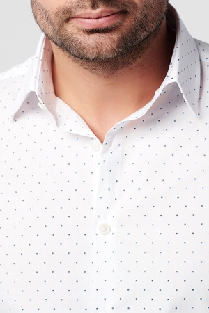 T-Shirt White V-neck Men | 2-pack | Slim Fit from SKOT