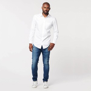 Shirt - Slim Fit - Circular White from SKOT