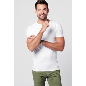 T-shirt White Round Neck Men | 2-pack | Slim Fit from SKOT